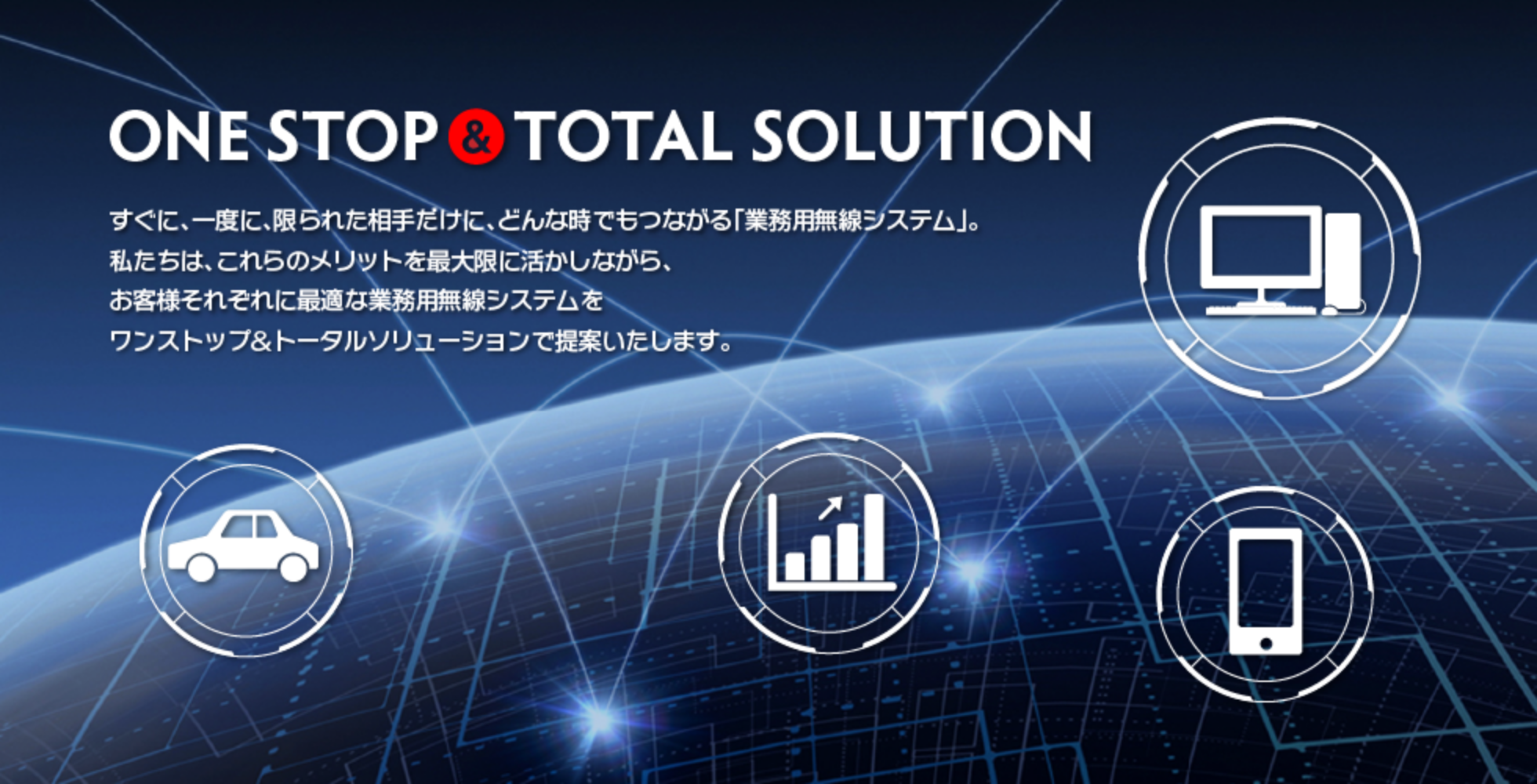 ONE STOP&TOTAL SOLUTION